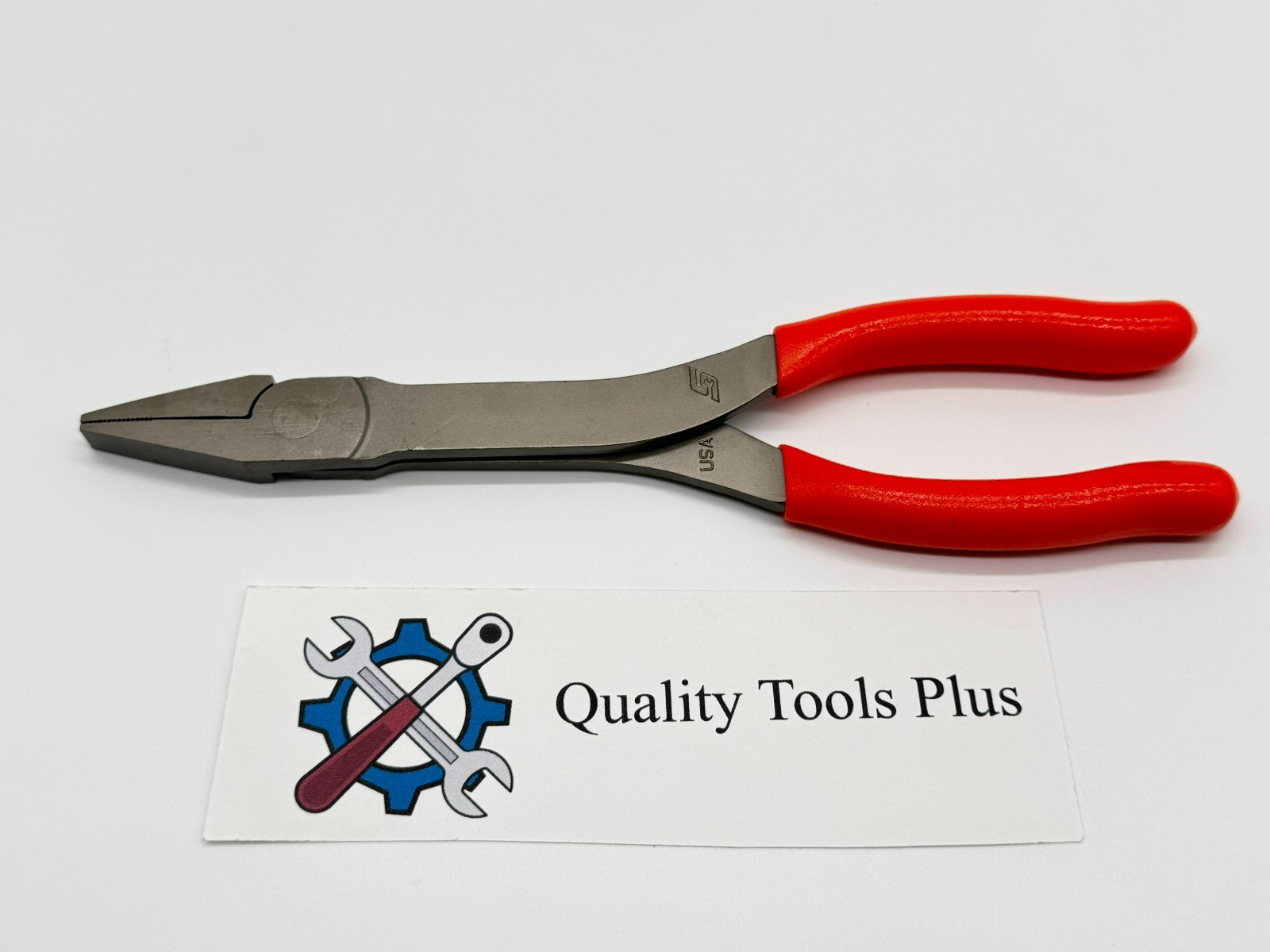 Snap-On NEW 609CF 9" Talon Grip Stork Duck Bill Pliers Orange