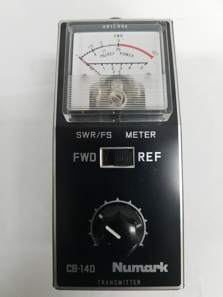 NUMARK  SWR/FS  Meter - MINTY CONDITION