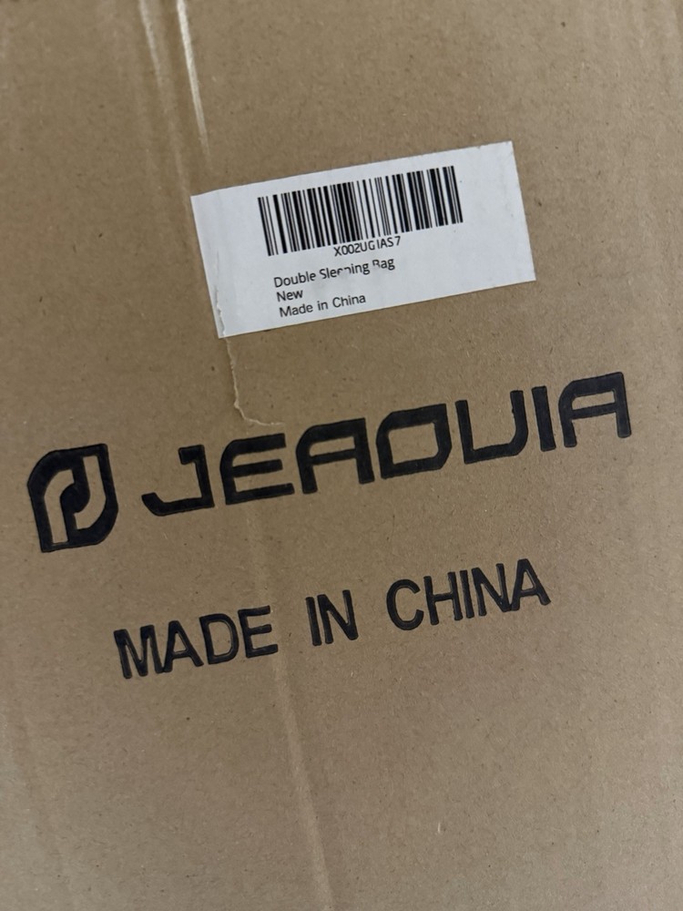 JEAOUIA Double Sleeping Bag (Orange)