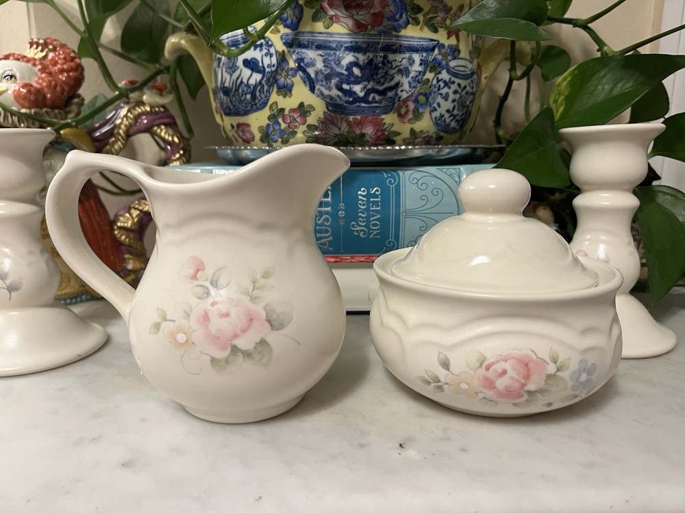 Pfaltzgraff Tea Rose Bundle 6 Pieces