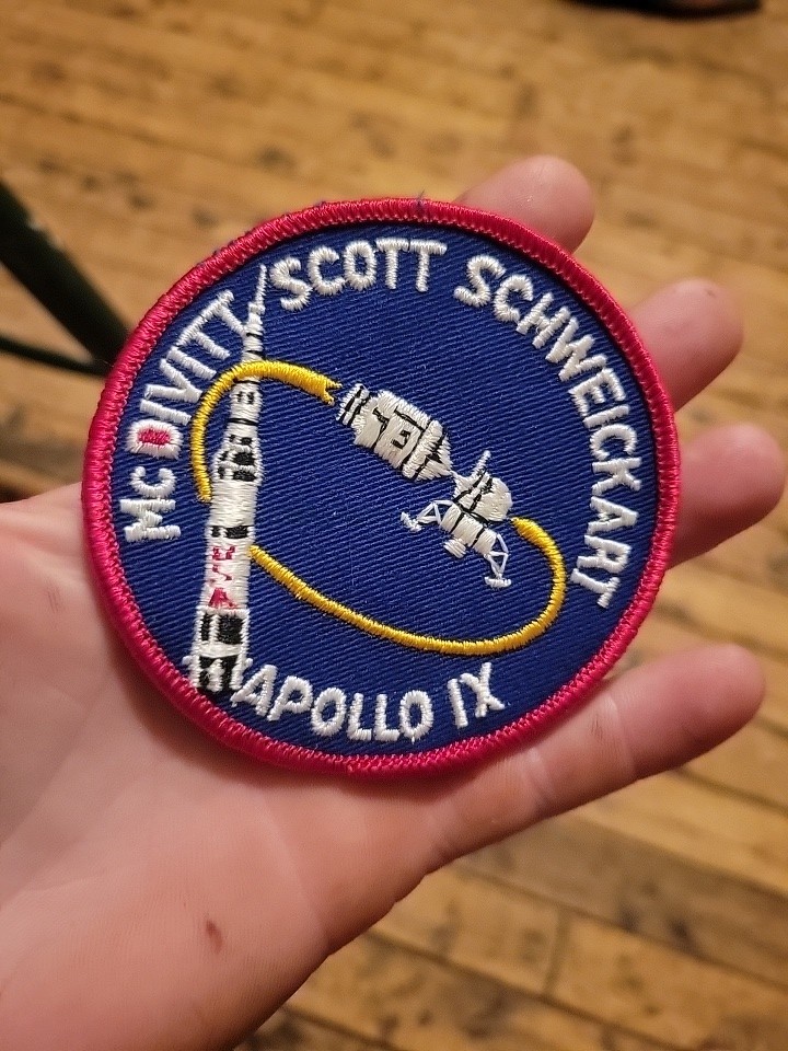 Vintage/Original Apollo 9 (IX) Crew Patch Variant NASA