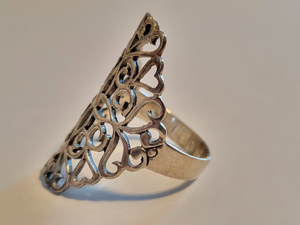 Vintage Sterling Silver, 0.925, Ring, sz 9