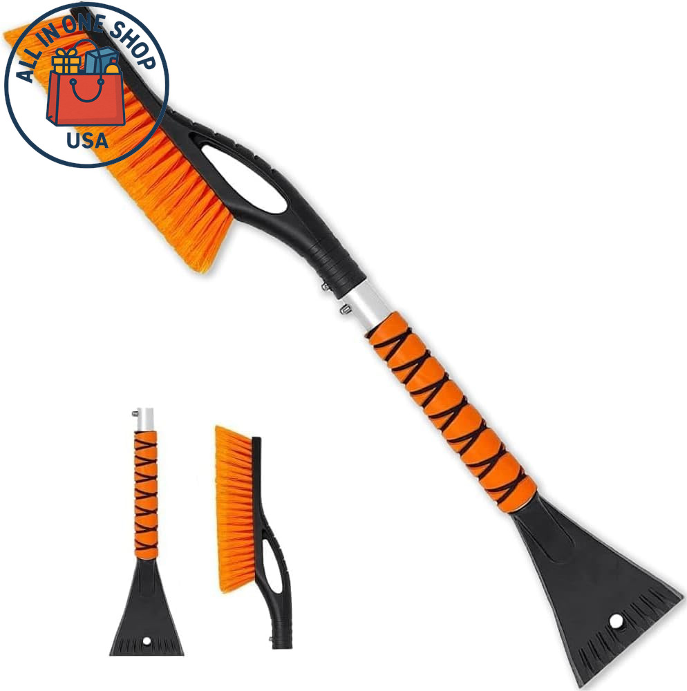 Snow Brush and Ice Scraper Tool