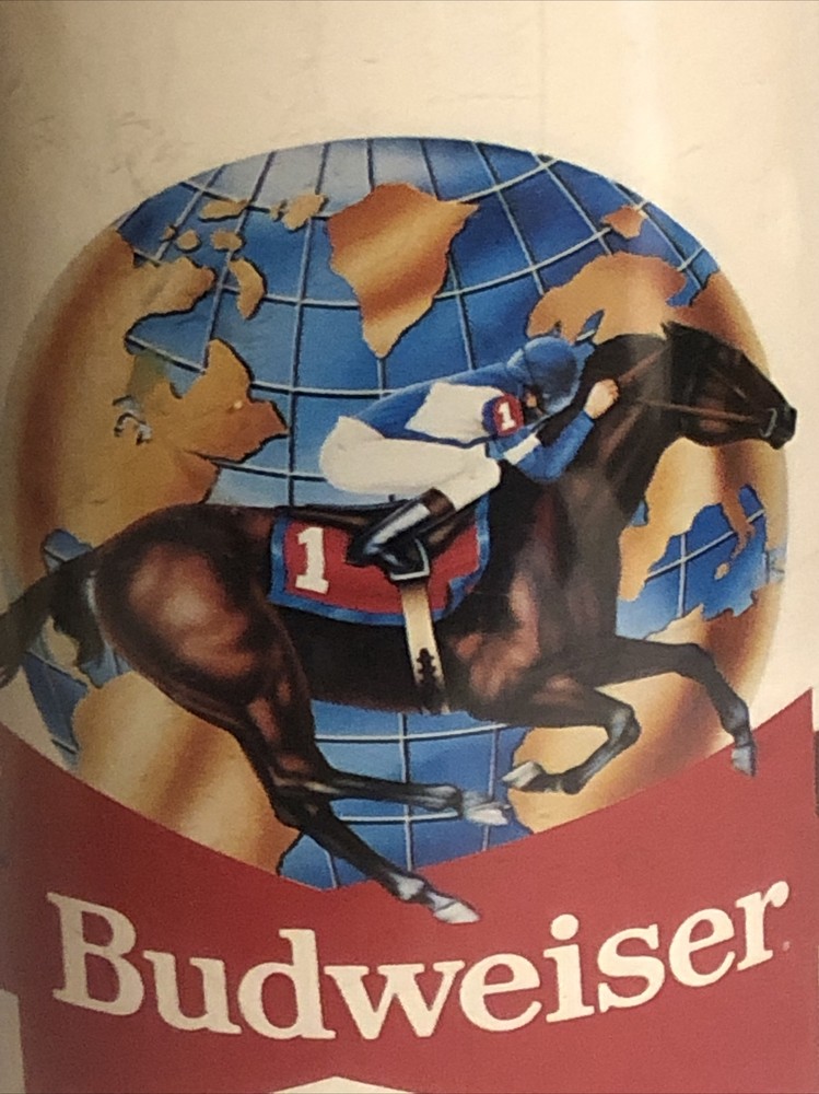 Vintage Eagle Budweiser Arlington Park Million 1982 Second Running