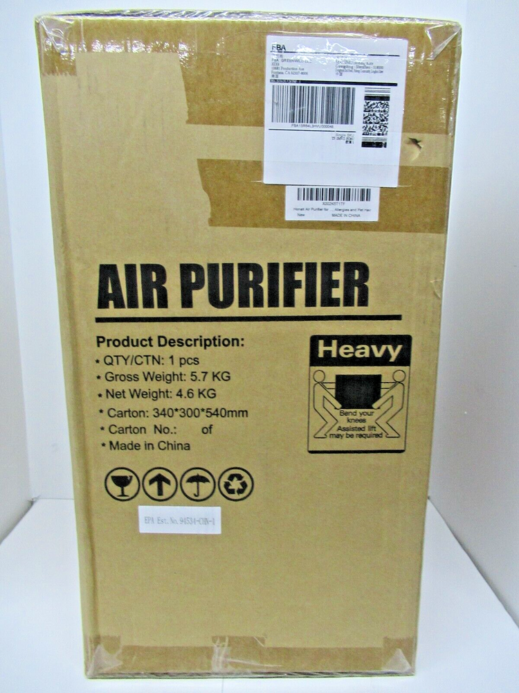 Honati Air Purifier Model: AP2202I White