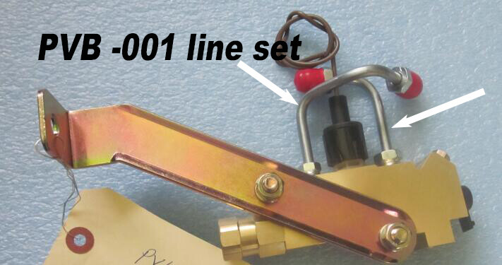 GM Proportioning Valve Disc/Disc kit - Bracket bolts, bracket, Lines, pig tail