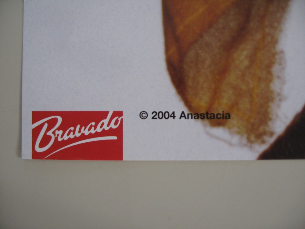 ANASTACIA, AUTHENTIC 2004 POSTER