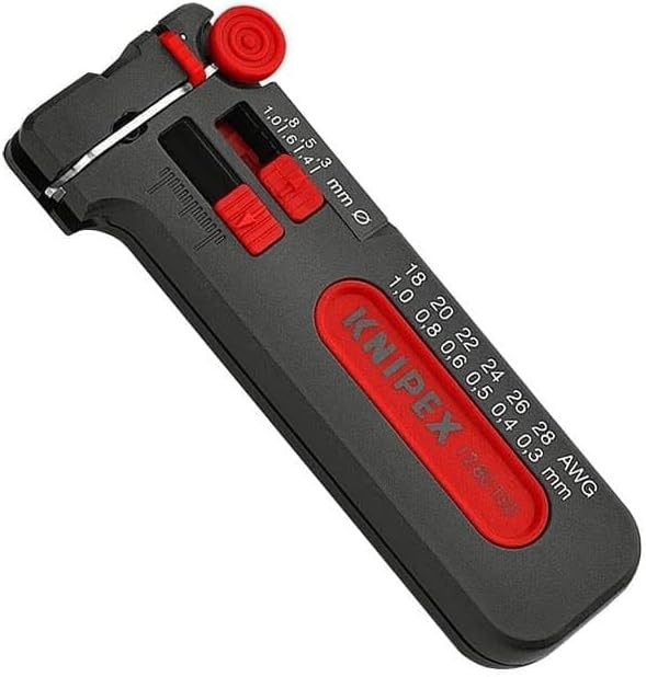 KNIPEX Tools - Precision Mini Wire Stripper, 26-36 AWG One Size, Multi