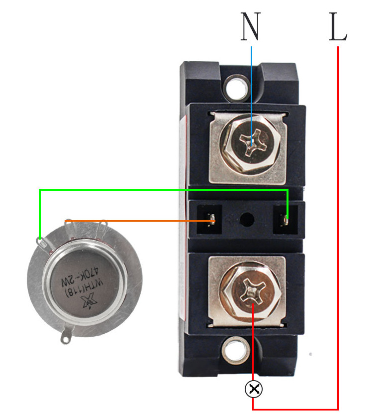 FULRD FH3300ZV 300A single-phase potentiometer solid state voltage regulator