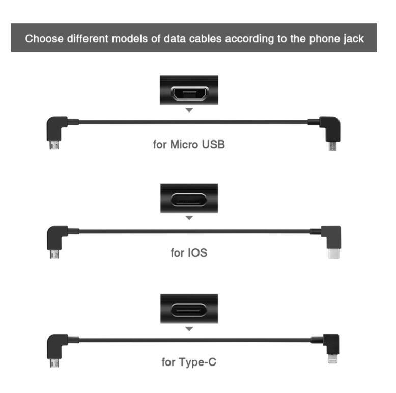1PC Connection Cable Data Adapter Cable For DJI Mavic 2/MINI/PRO Remote Control