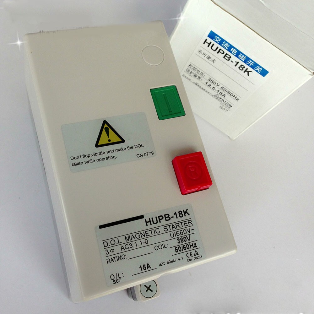1PC For AC HUPB-18K Magnetic Switch 380V Starter