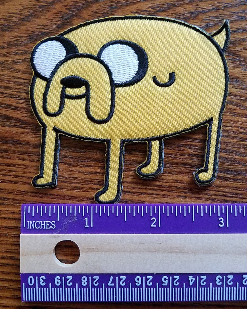 Adventure Time Jake Figure Patch 3 inches wide