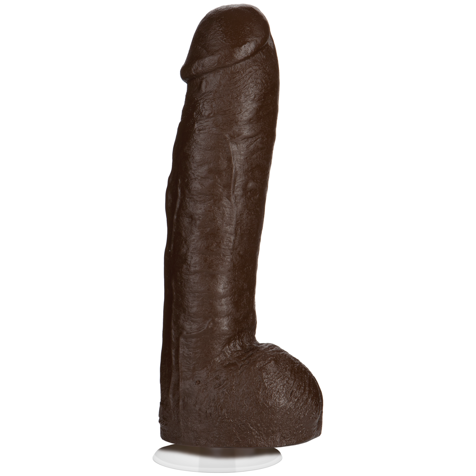 Doc Johnson Bam Huge 13" Realistic Cock Black - Dildo w Vac-U-Lock Suction Cup