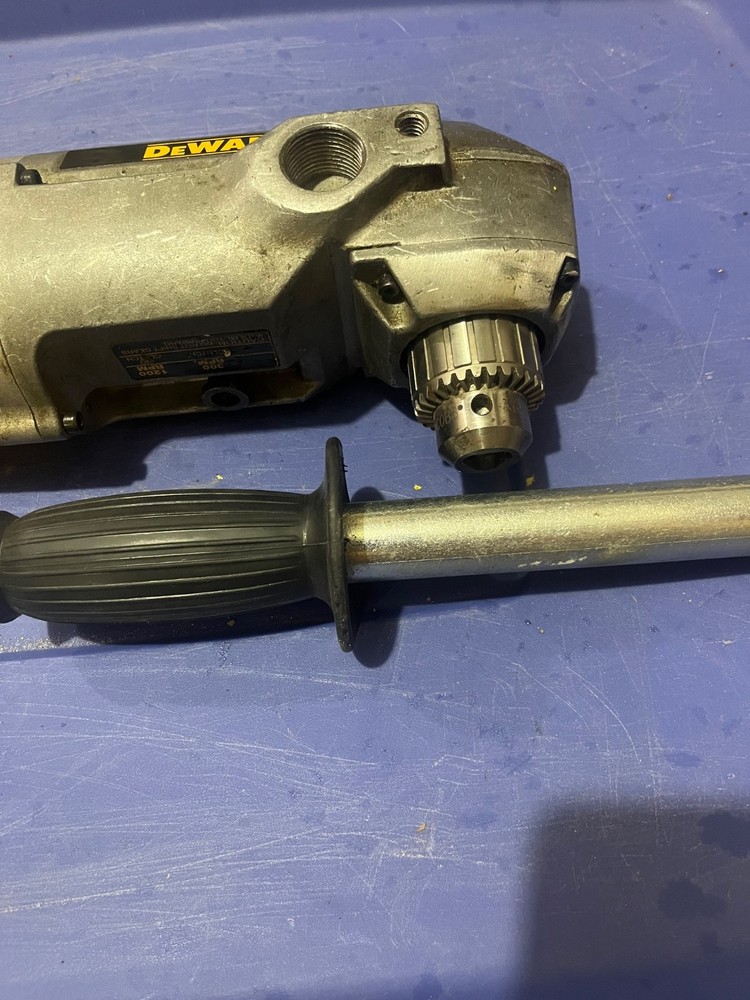 Dewalt DW124 1/2" Joist & Stud Drill Power Tool Right Angle Drill