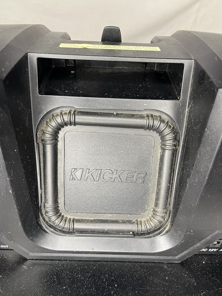 Kicker iKick IK500 Stereo System For iPod Docking Player No Remote Tested