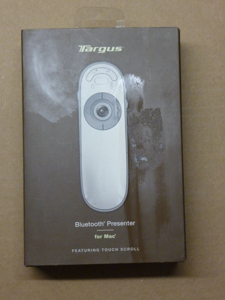 Targus Bluetooth Presenter for Mac Presentation Control with Touch Scroll