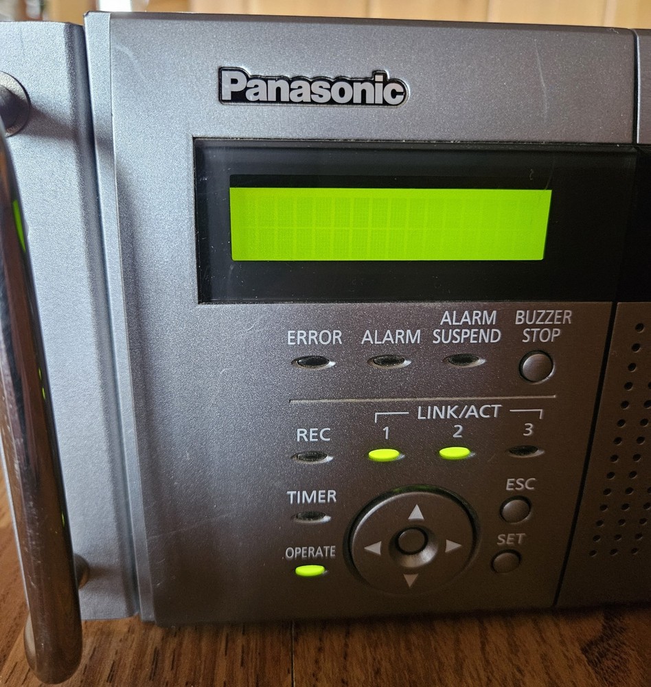 Panasonic NVR WJ-ND400K Network Disk Recorder