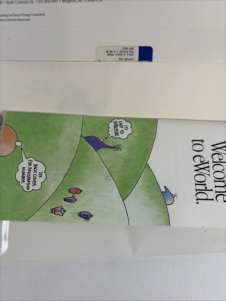 Apple e-World for PC Installation Floppies Install 1 & 2 Version 1.0 Booklet