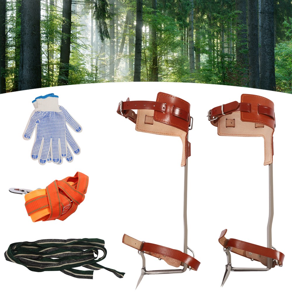 Tree Climbing Ladder Pair Tree Climbing Spike For Climbing Thick Tree Adjustable