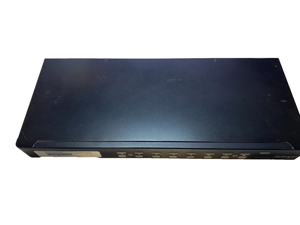 StarTech SV831DUSBUK KVM Switch, Tech Tested, No Power Adapter