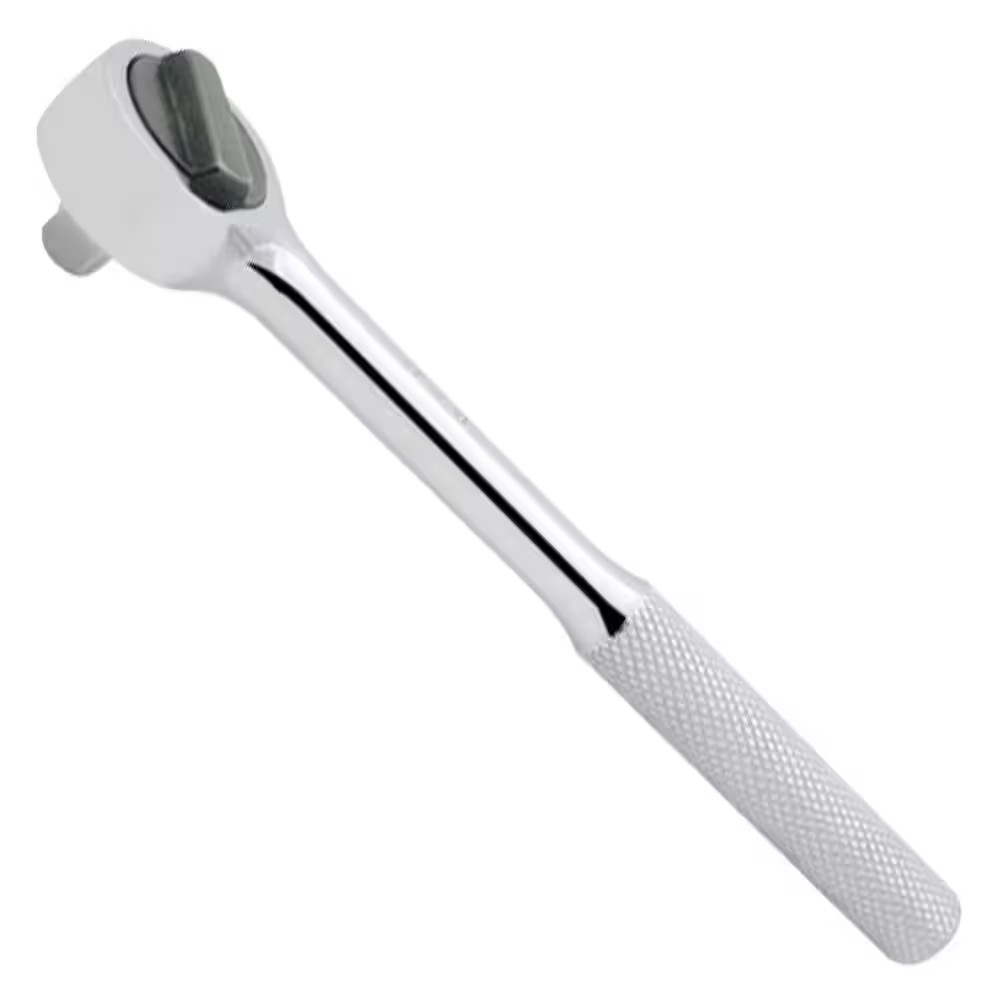 3/8 In. Drive round Head Reversible Chrome Ratchet