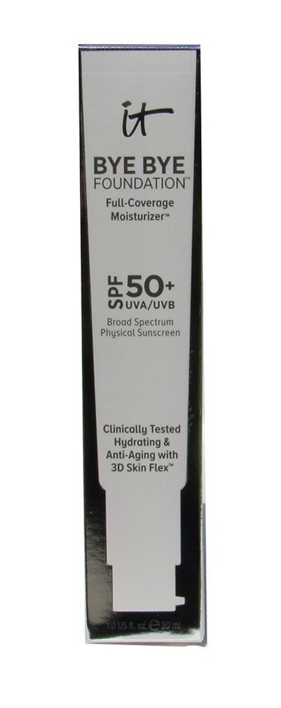 IT Cosmetics Bye Bye SPF 50+ Foundation Full Coverage Moisturizer 3D- FAIR  6/26