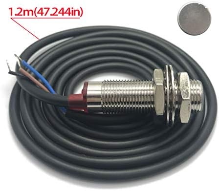 Digital LED Tachometer RPM Speed Meter with Sensor