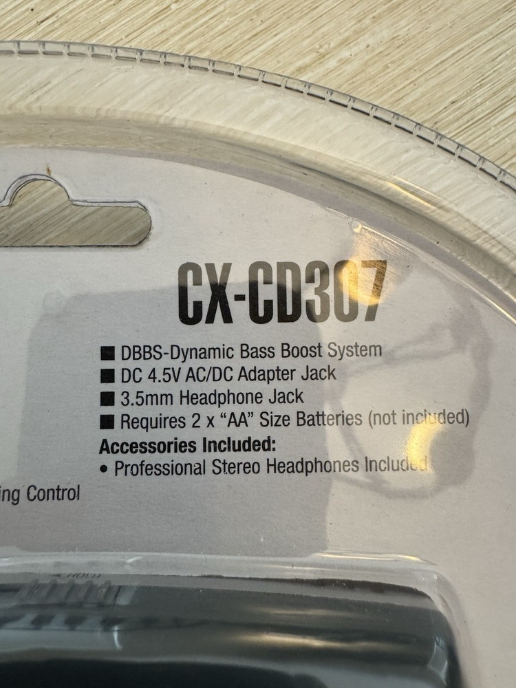 Coby CX-CD307 CD Player