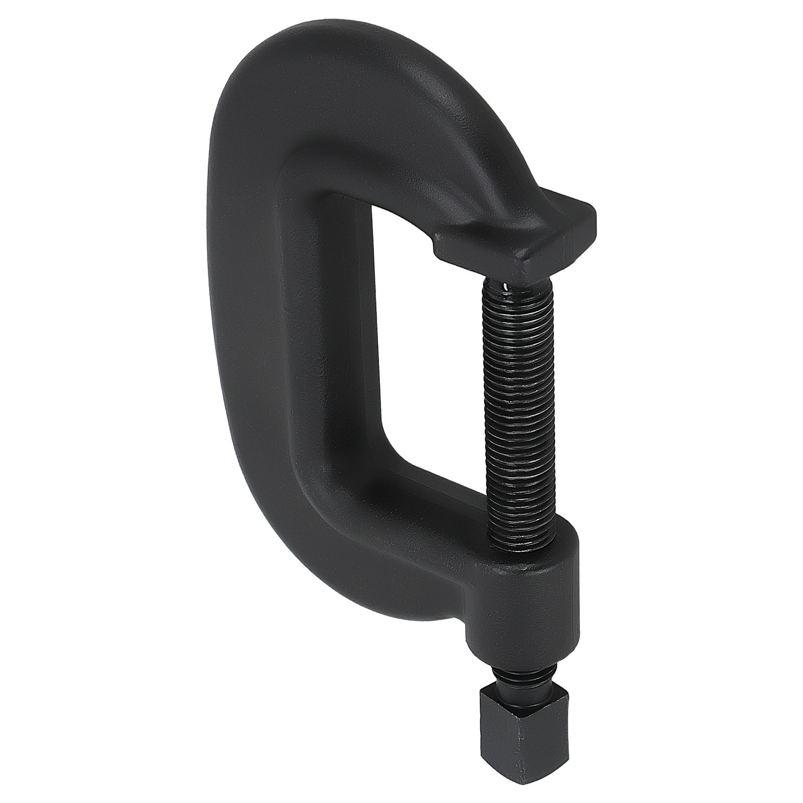 Heavy Duty Steel C-Clamp 4" Width 4.5" Opening Machinist Workshop Tool Black