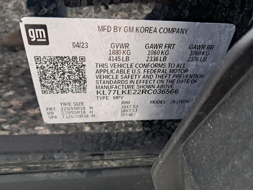 TRAX 2024 Glove Box 4888712