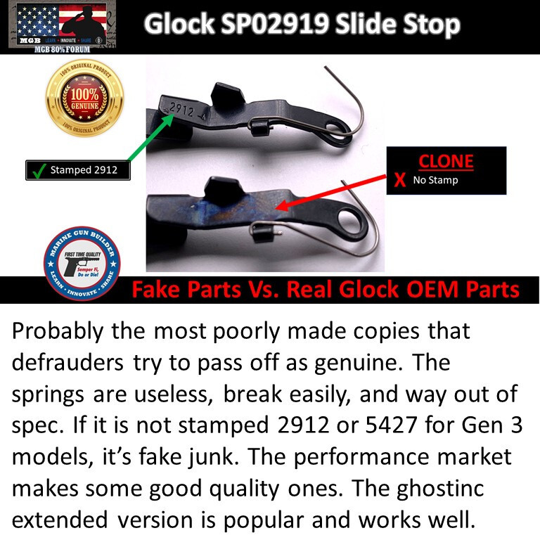 G26 OEM LPK Gen 3 Genuine Stamped Glock 26 Lower Parts Kit