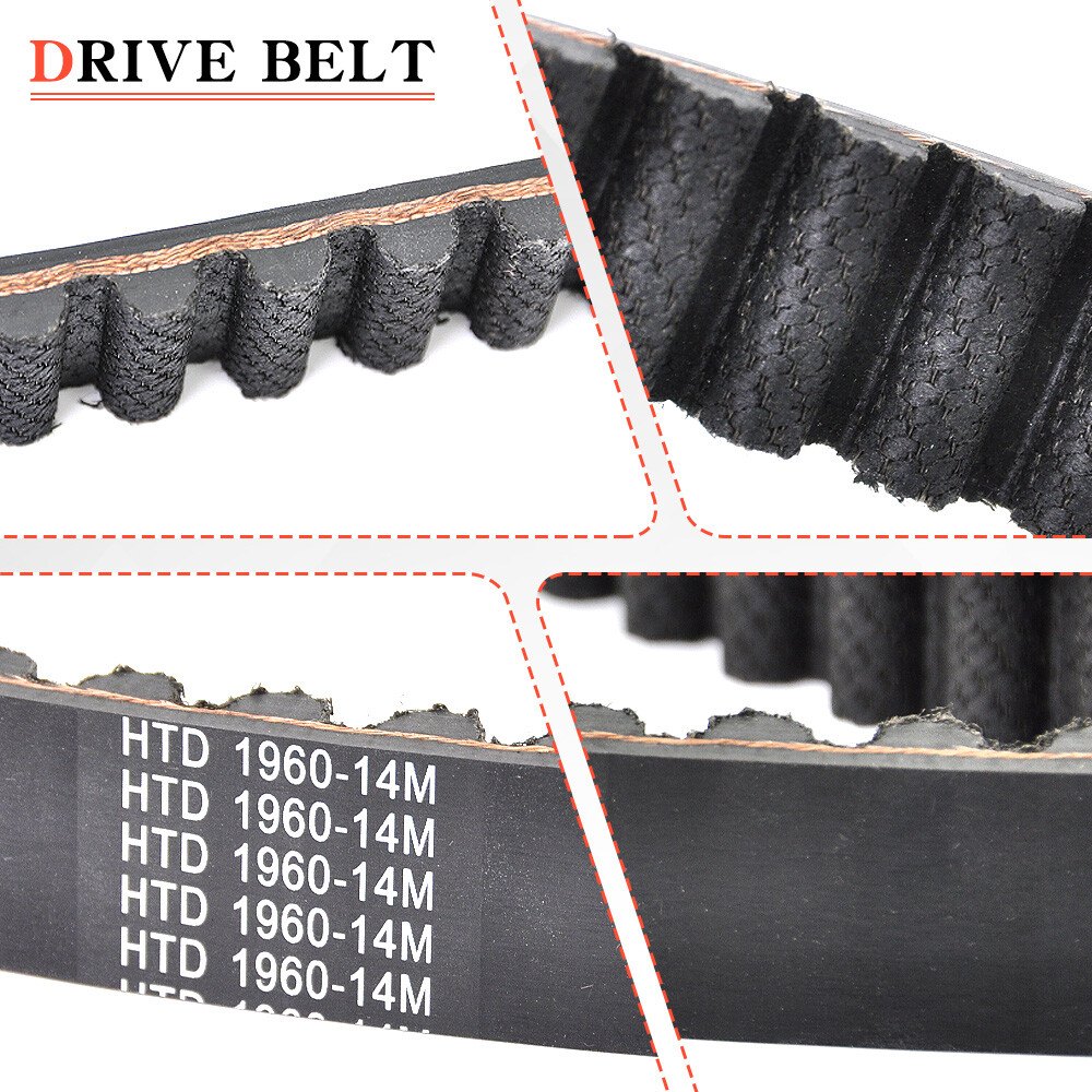 140T 1" Rear Drive Belt for 2009-2019 Harley Davidson Touring 40024-09A 12040114