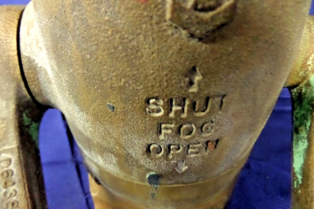 FOG NOZZLE 2 1/2 BRONZE