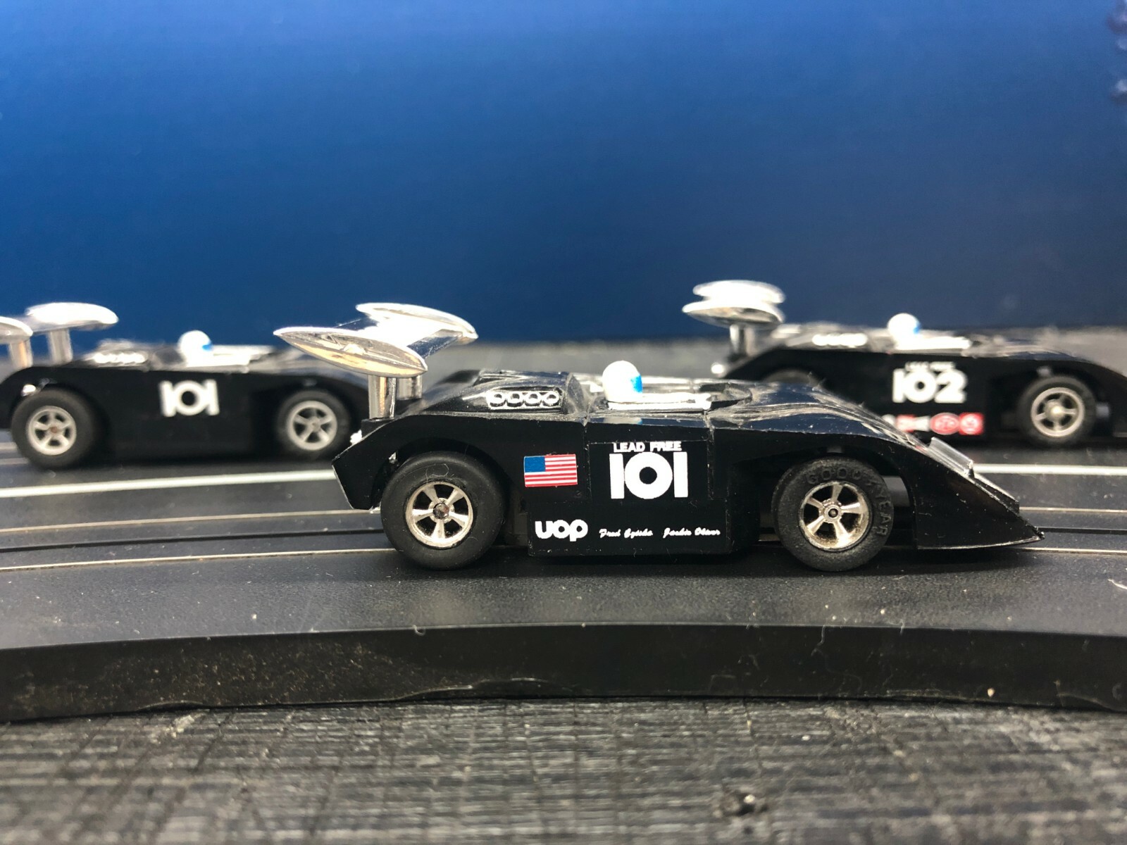 Aurora AFX Decals For Shadow DENNIS LOSHER #101 1971