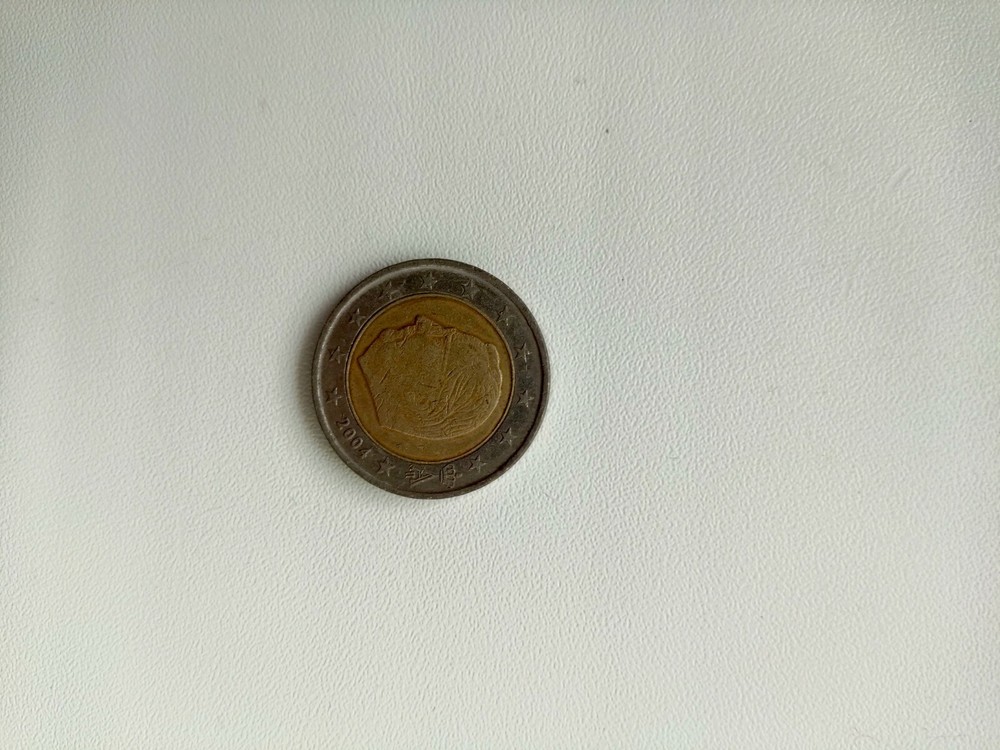 Монета Бельгия 2004 ,2€