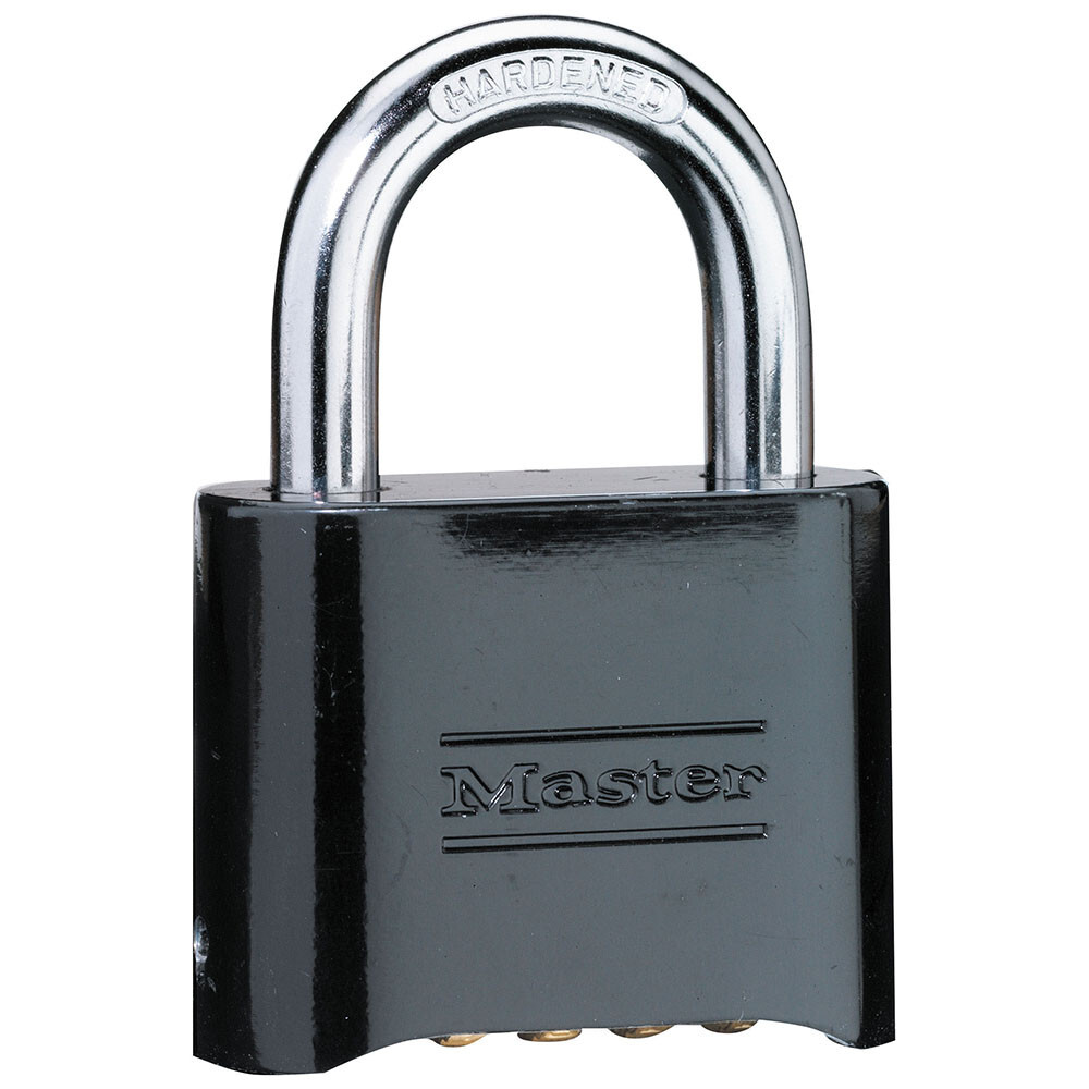 178BLK Master Lock Construction Padlock Black "Set-Your-Own Combination Padlock"