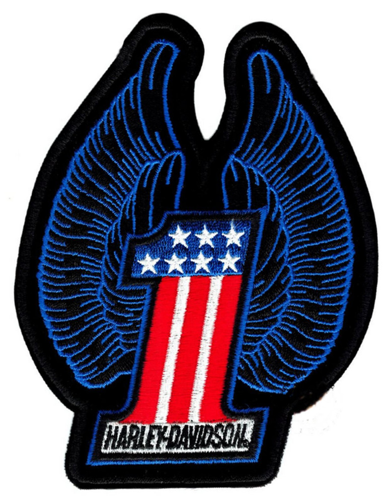 Harley Davidson Victorious Winged # 1   Patch
