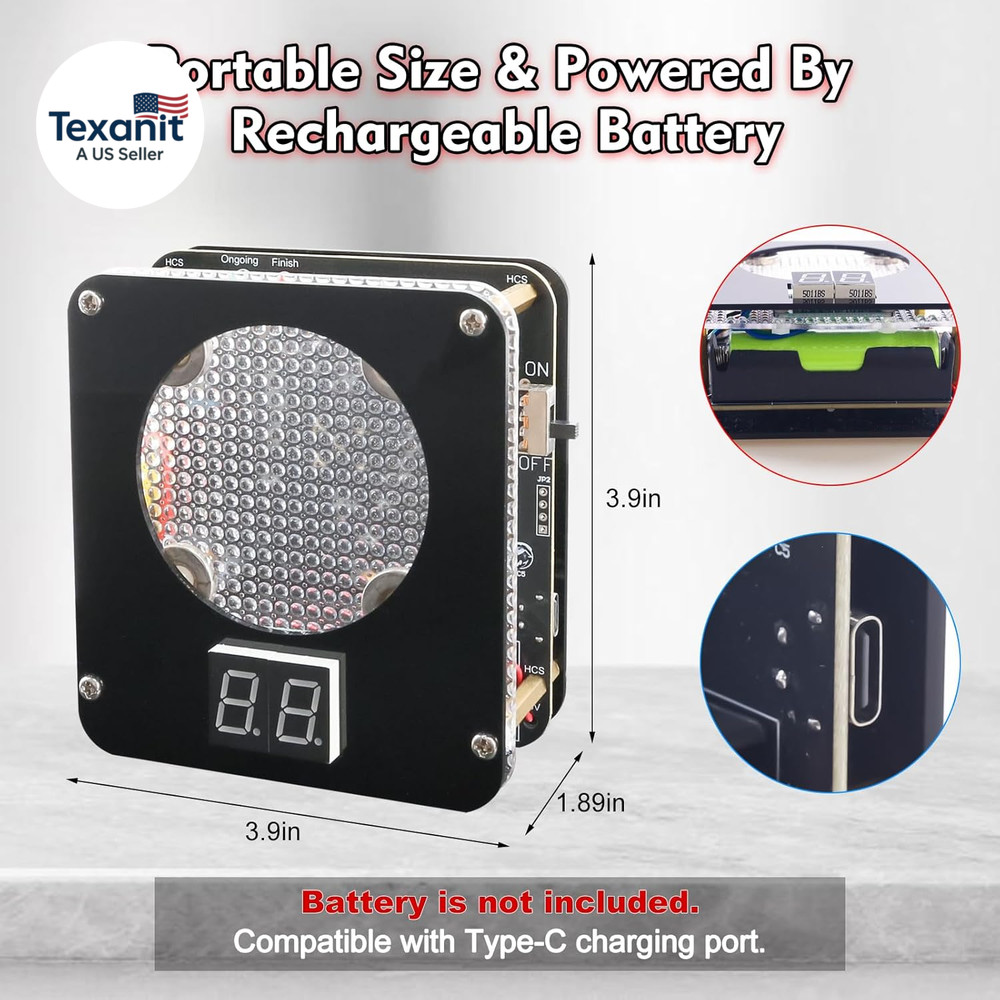 DIY Light-Sensitive Electronic Shooting Target Kit | Soldering Project with Digi