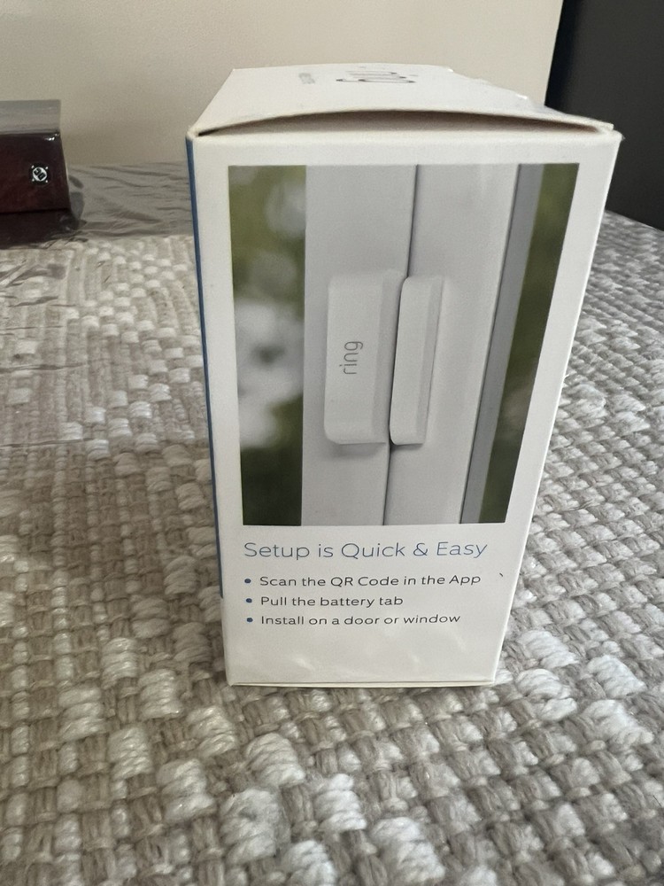 Ring Contact Sensor 2‑Pack for Ring Alarm White (SEALED)