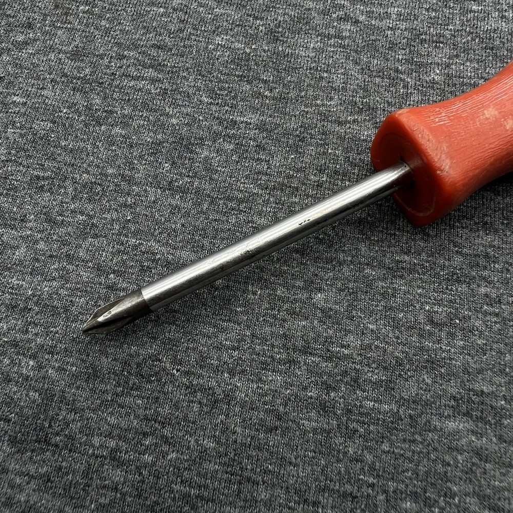Mac Tools #1 Phillips Head Screwdrivers Red Handles P3031AR USA