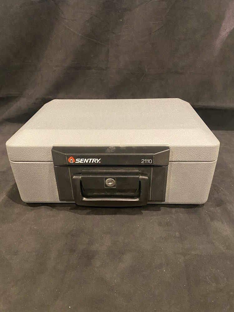 Sentry Safe 2100 Fire Proof Safe with 2 Keys Lock Box FIRE-SAFE® Security Chest