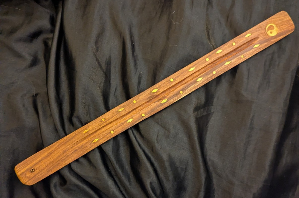 18" Wooden Incense Burner