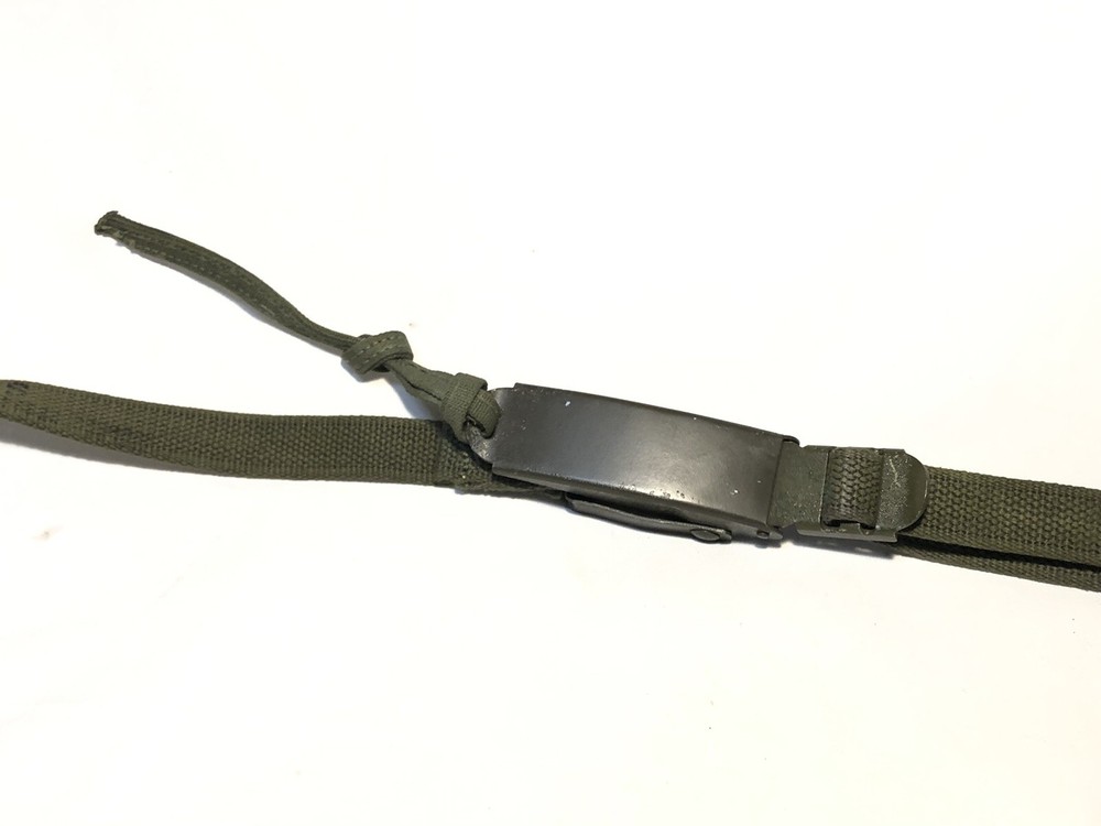 SET of 2 US MILITARY PACKBOARD TIE DOWN STRAP GWP M38 WEBBING JERRY CAN GAS JEEP