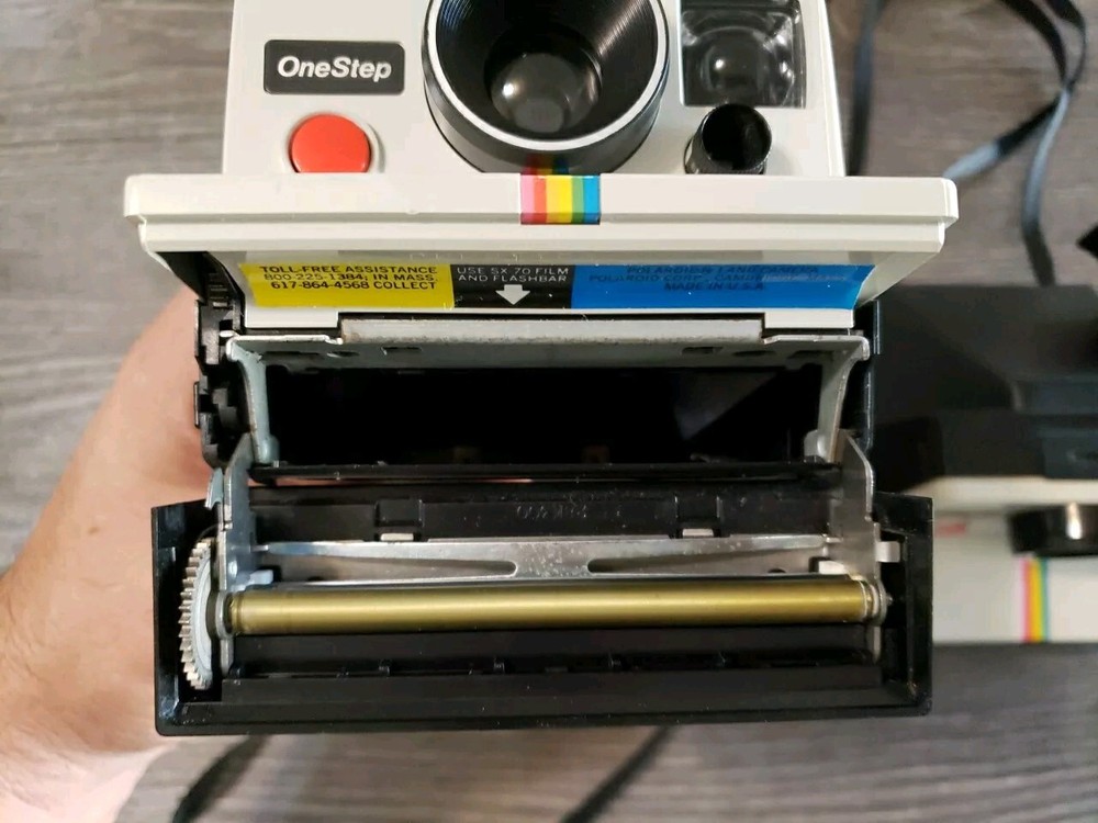 One Step Polaroid Camera