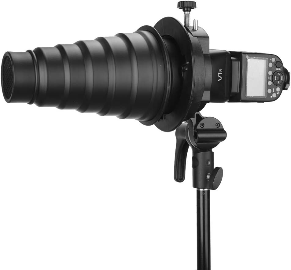 Versatile Bracket for V1 Round Head Speedlite - Bowens Mount