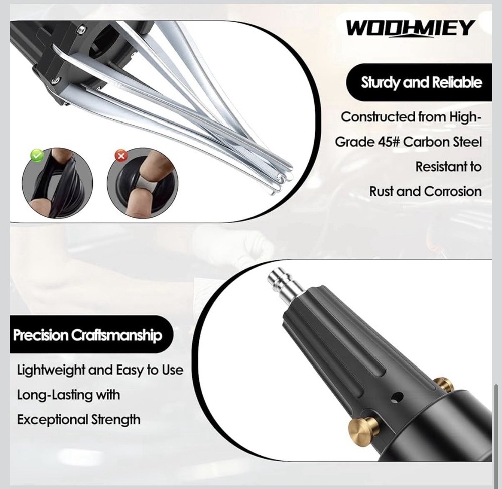 Pneumatic CV Boot Expander Tool Kit Blue Universal Joint Installer Set