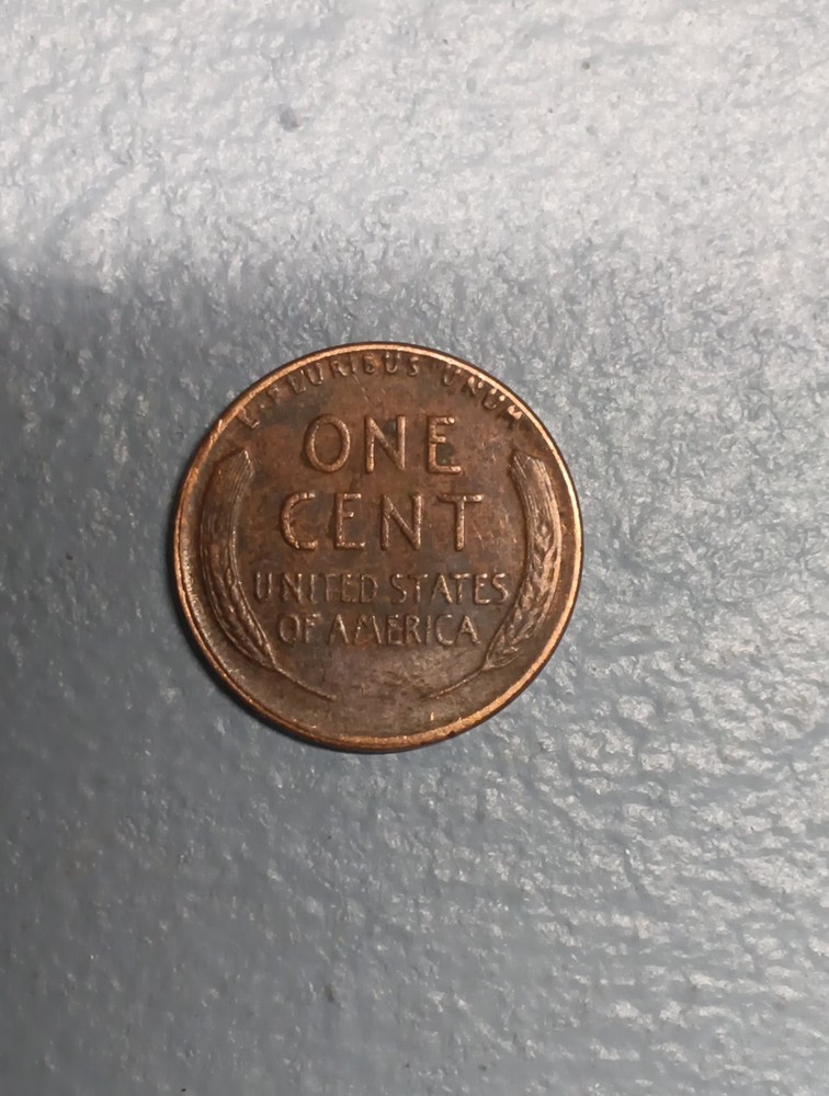 1955 penny no mint mark With Error