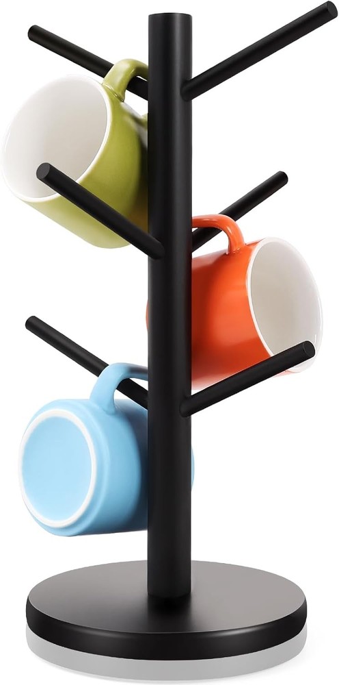Mug Holder Tree, Thier Base Coffee Cup Holder for Counter,