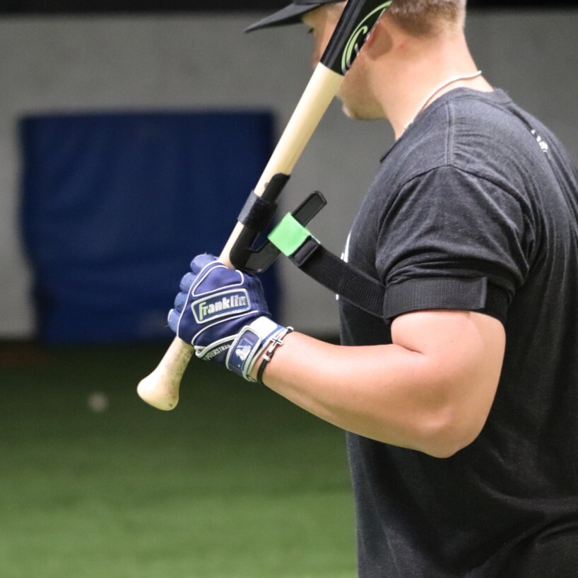 SWINGRAIL Swing Trainer + Speed Training Bat + 6 Balls