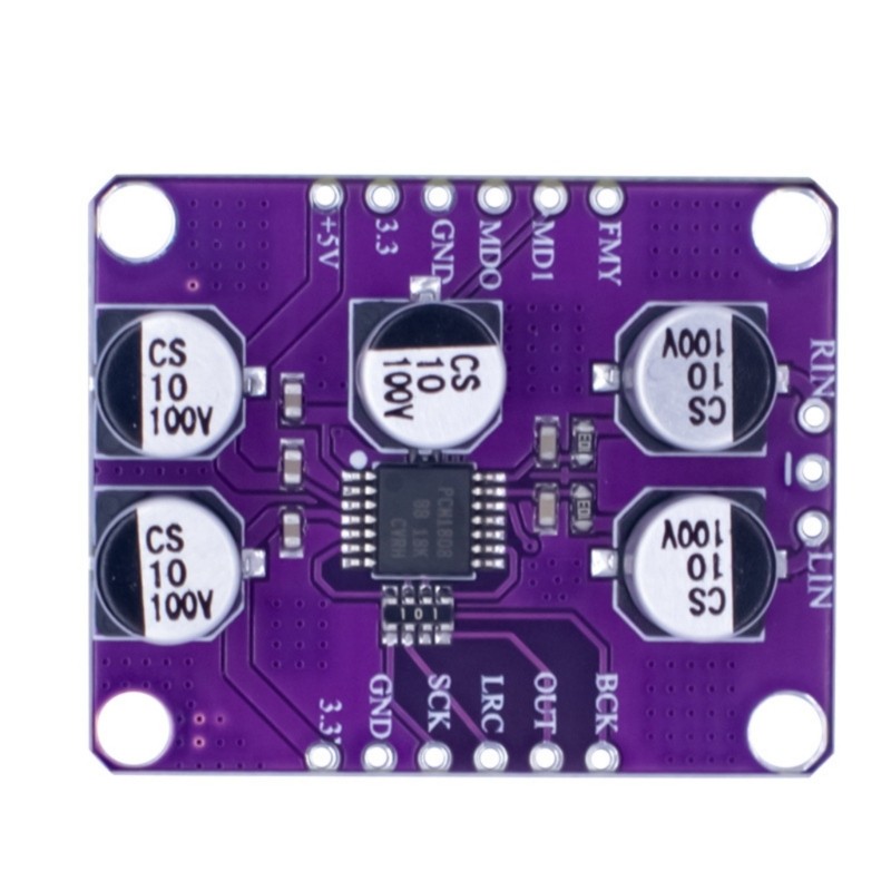 PCM1808 Single Ended Input Board Integrated Stereo Decoding Amplifier Circuit